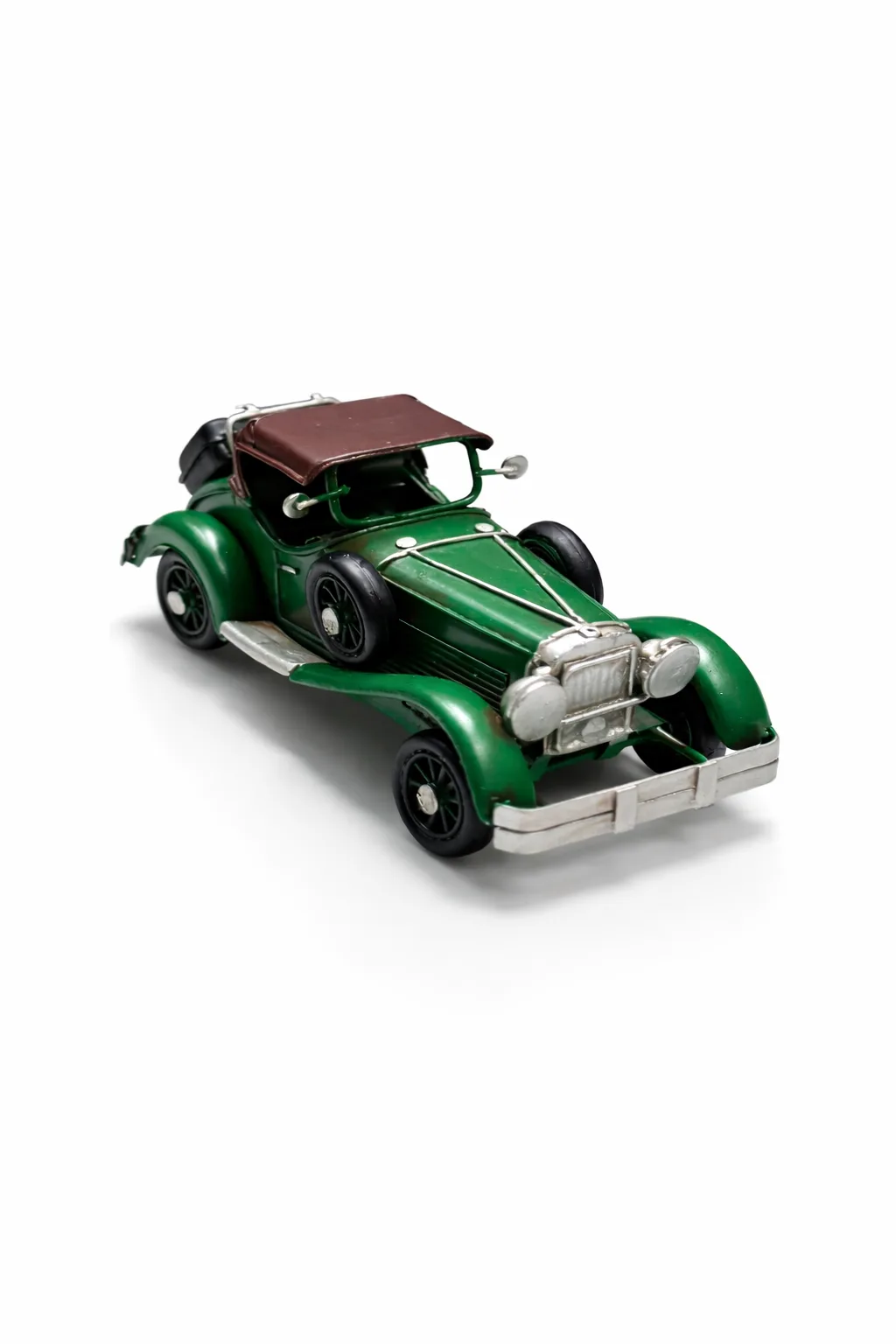 Dekoratif Metal Nostaljik Araba – Vintage Klasik Araba Masa ve Raf Dekoru