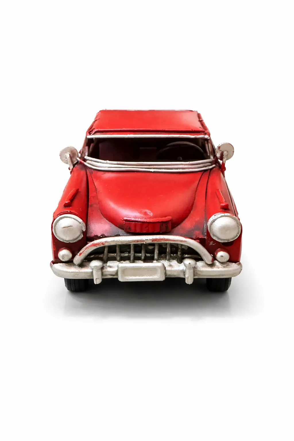 Dekoratif Metal Nostaljik Araba – Vintage Klasik Araba Masa ve Raf Dekoru