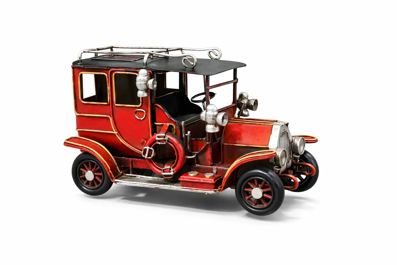Dekoratif Metal Araba Kalemlik – Nostaljik Vintage Araba Masa Üstü Kalemlik