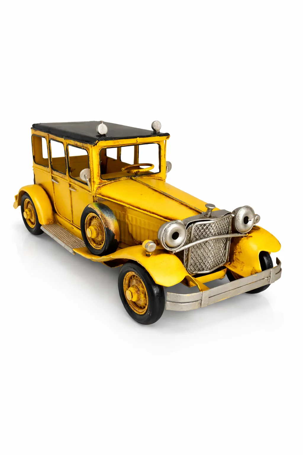 Dekoratif Metal Araba Modeli – Retro Nostaljik Klasik Araba Masa & Raf Dekoru