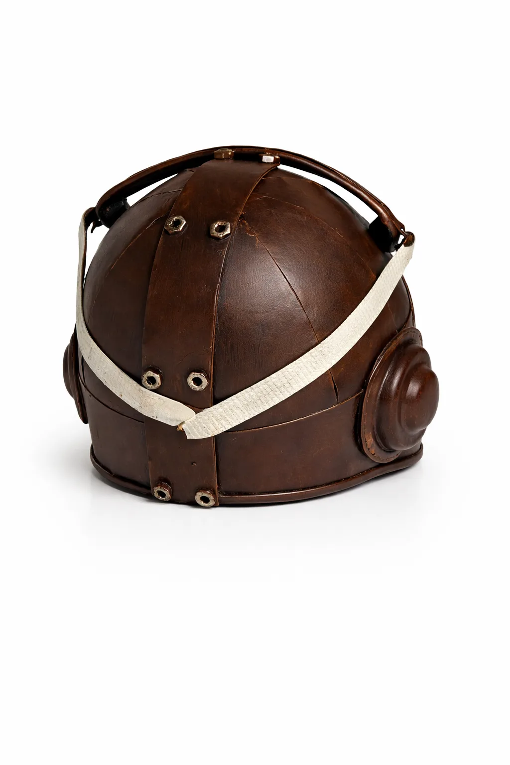 Dekoratif Metal Pilot Kaskı – Nostaljik Havacılık Temalı Masa & Raf Dekoru