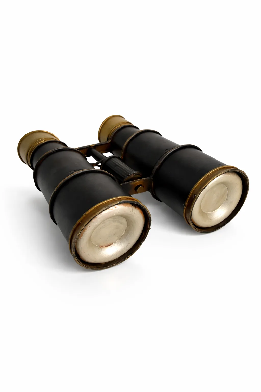 Dekoratif Metal Dürbün – Nostaljik Denizcilik & Keşif Temalı Masa ve Raf Dekoru