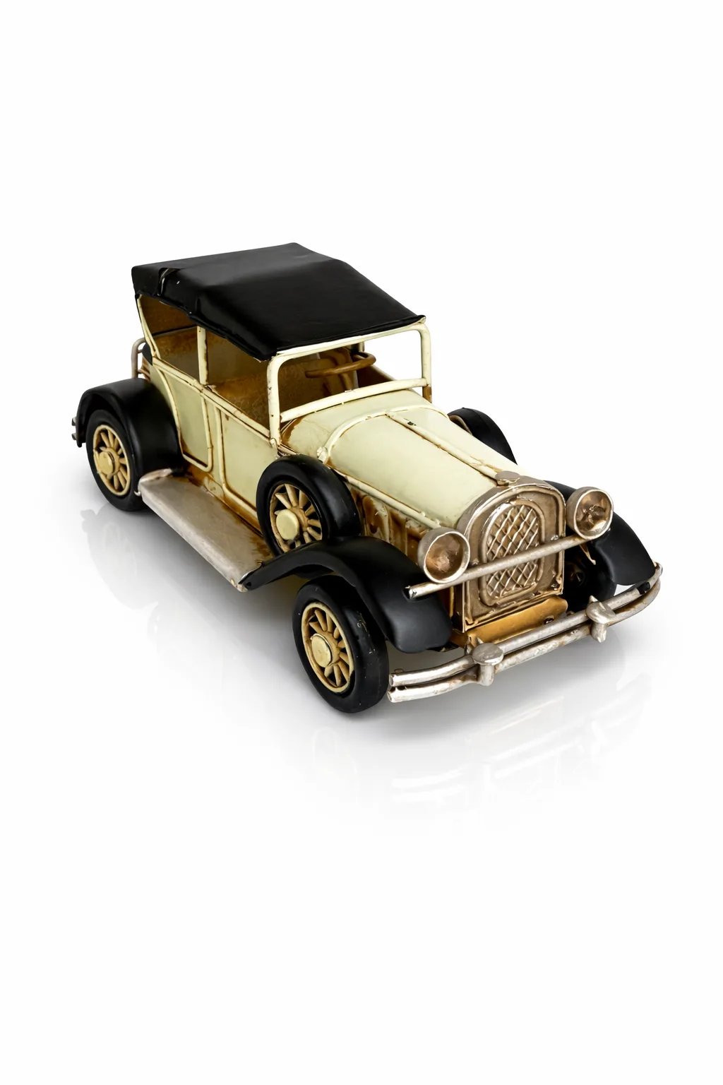 Dekoratif Metal Minik Araba – Retro Nostaljik Klasik Araba Masa & Raf Dekoru