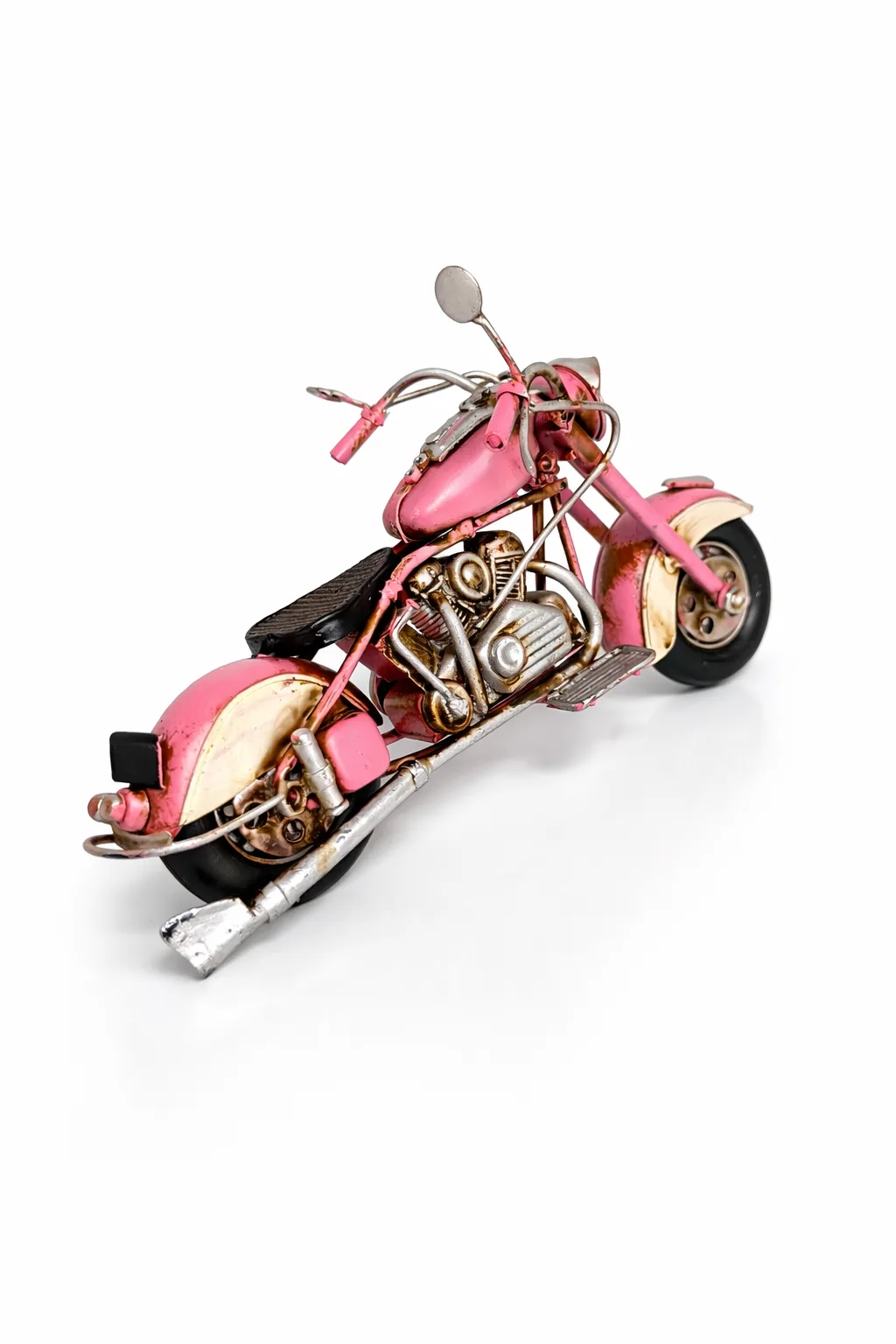 Dekoratif Metal Motosiklet Modeli – Retro Nostaljik Masa & Raf Dekoru