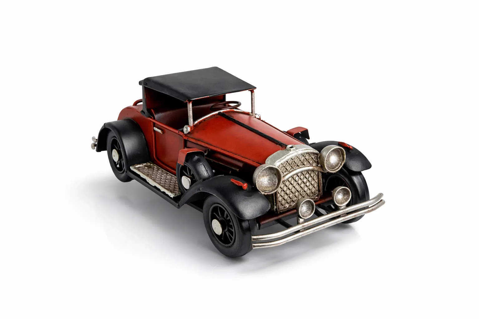 Dekoratif Metal Classic Araba Modeli – Retro Nostaljik Masa & Raf Dekoru