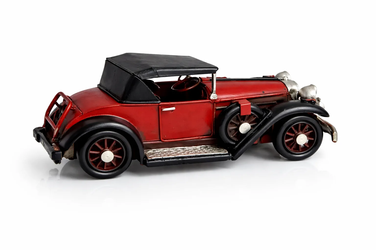 Dekoratif Metal Classic Araba Modeli – Retro Nostaljik Masa & Raf Dekoru