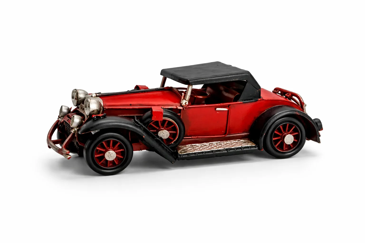 Dekoratif Metal Classic Araba Modeli – Retro Nostaljik Masa & Raf Dekoru