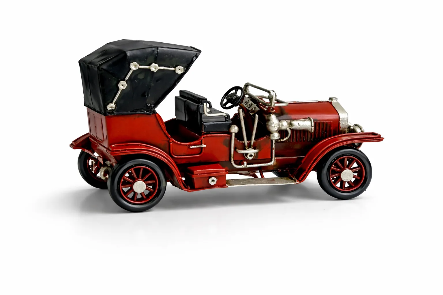 Dekoratif Metal Araba Modeli – Retro Nostaljik Klasik Araba Masa & Raf Dekoru