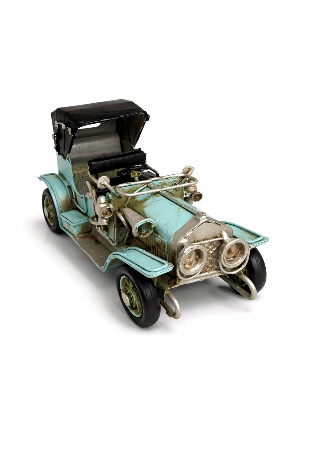 Dekoratif Metal Araba Modeli – Retro Nostaljik Klasik Araba Masa & Raf Dekoru