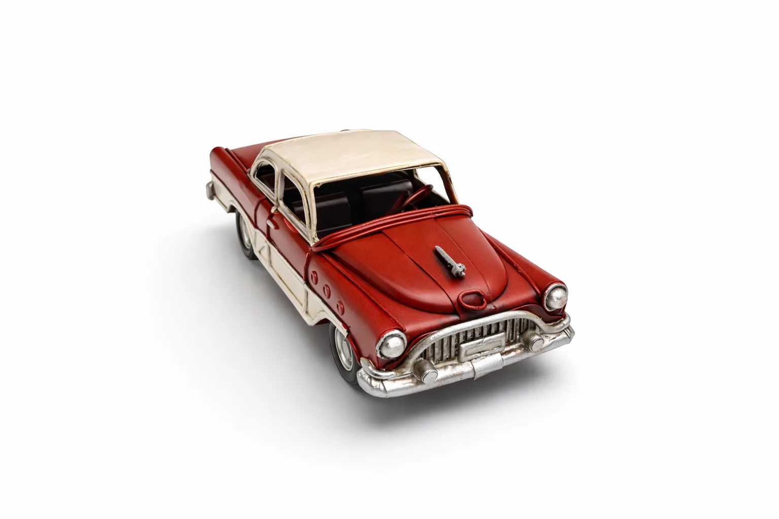 Dekoratif Metal Retro Araba Modeli – Nostaljik Masa & Ofis Dekoru