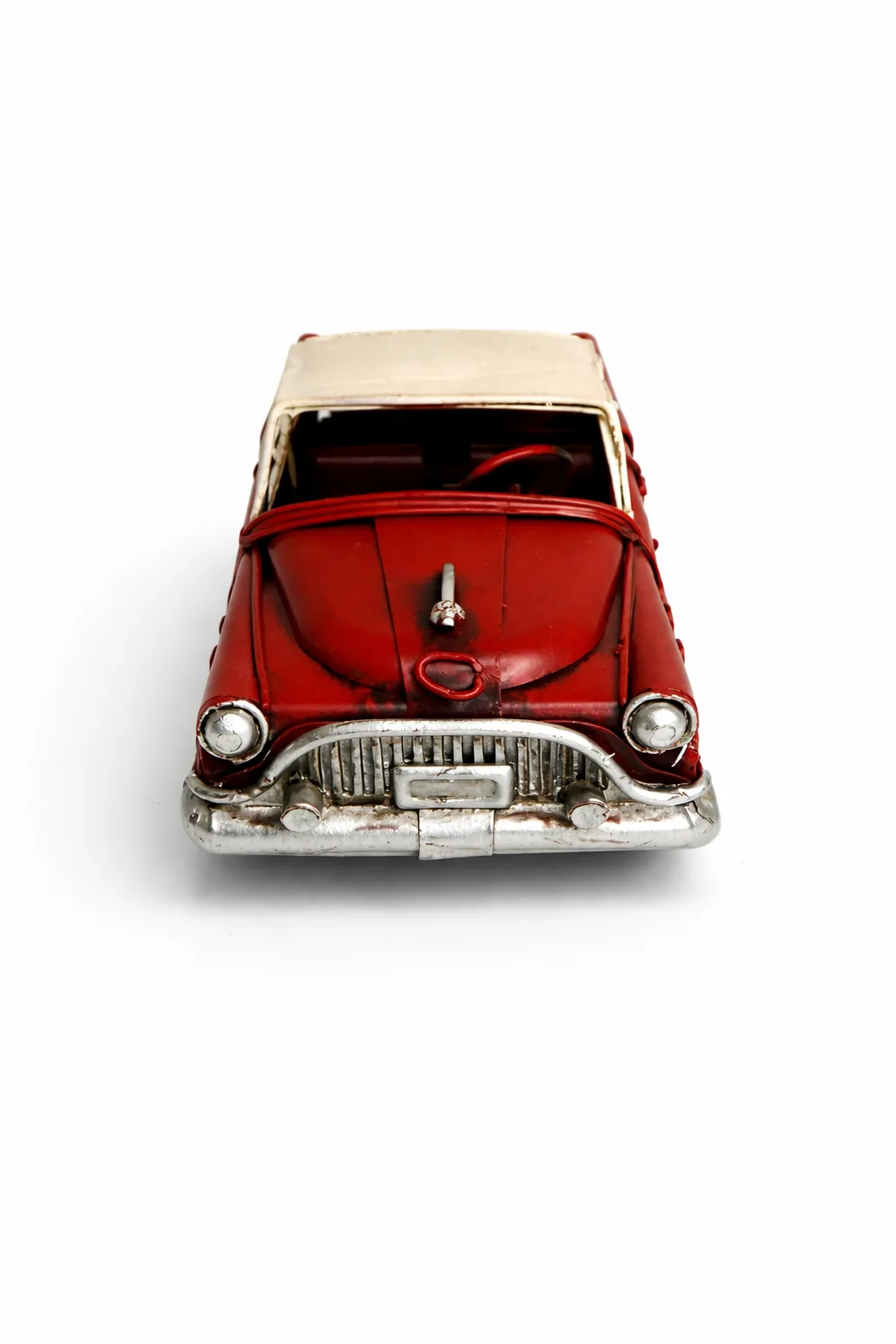 Dekoratif Metal Retro Araba Modeli – Nostaljik Masa & Ofis Dekoru
