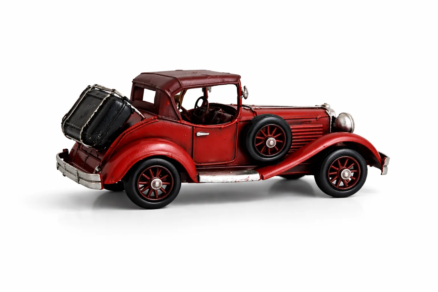 Dekoratif Metal Klasik Araba Modeli – Retro Nostaljik Masa & Ofis Dekoru