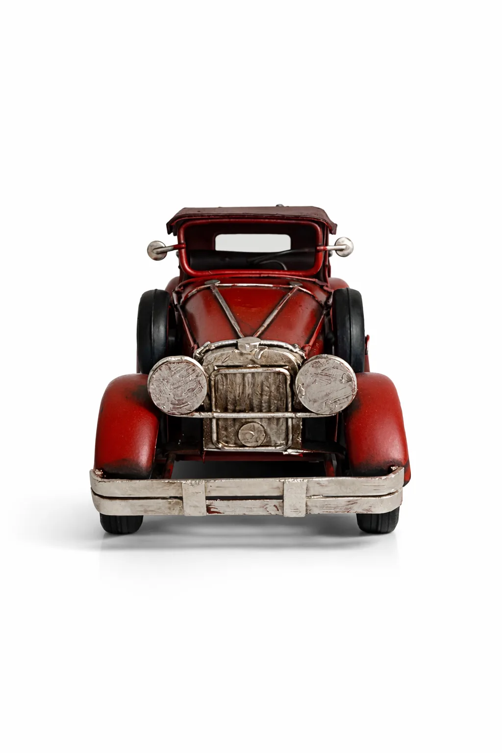 Dekoratif Metal Klasik Araba Modeli – Retro Nostaljik Masa & Ofis Dekoru