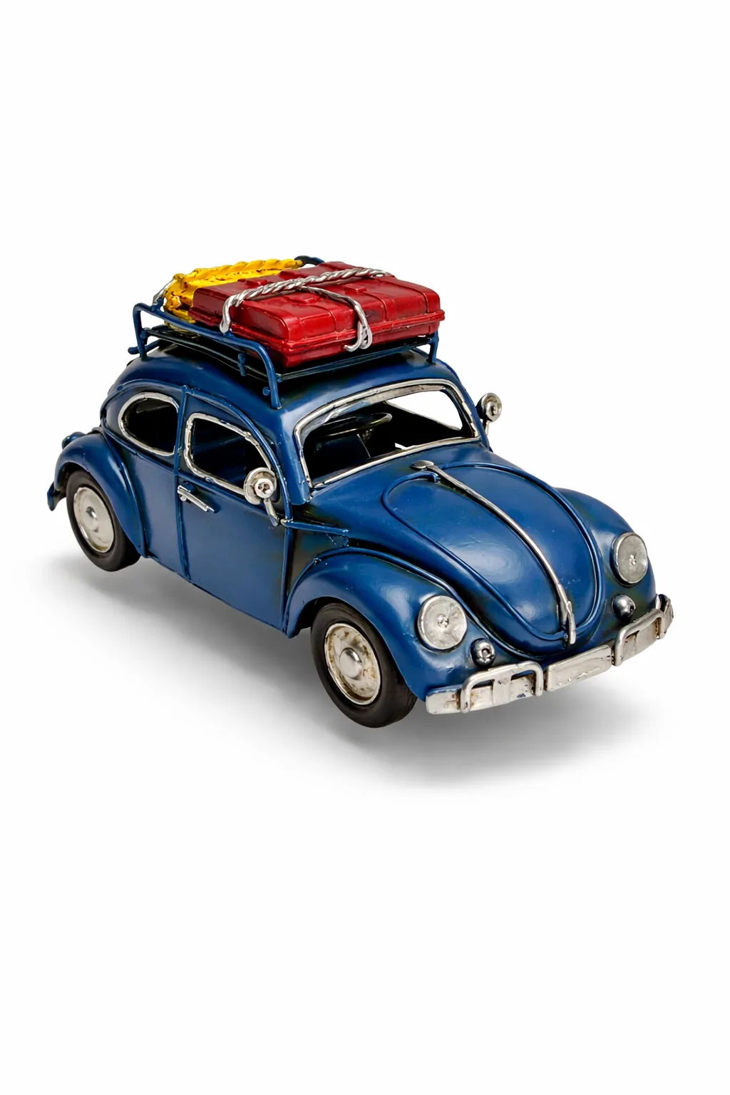 Dekoratif Metal Araba Modeli – Retro Nostaljik Masa & Ofis Dekoru