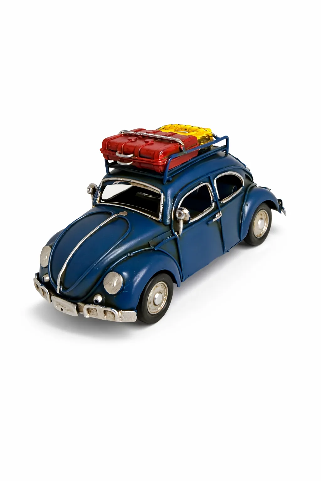 Dekoratif Metal Araba Modeli – Retro Nostaljik Masa & Ofis Dekoru