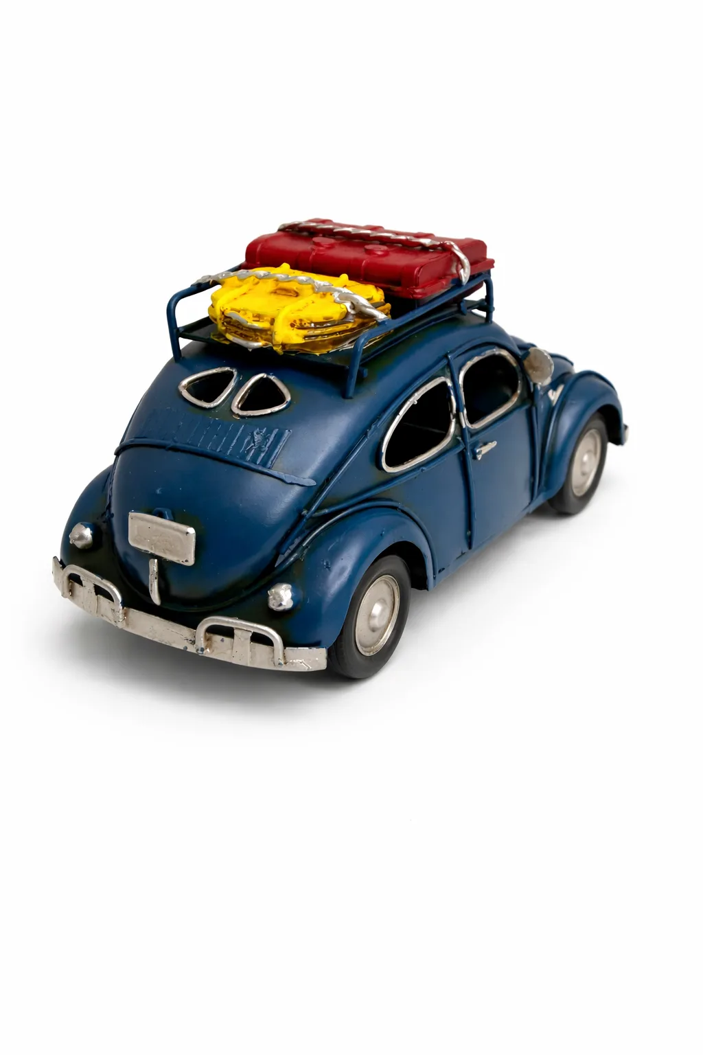 Dekoratif Metal Araba Modeli – Retro Nostaljik Masa & Ofis Dekoru