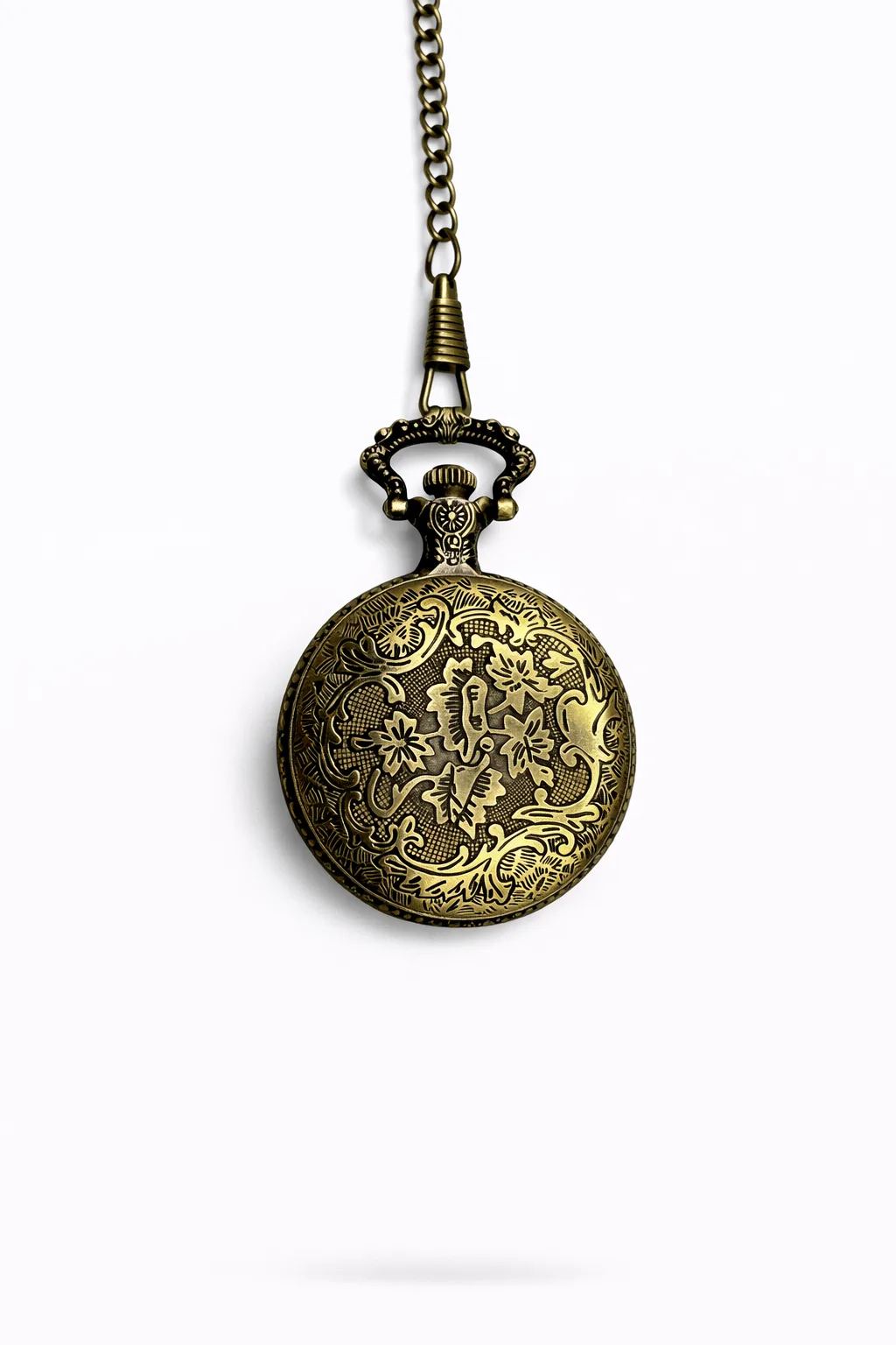 Özel Kutulu Atatürk Figürlü Köstekli Saat – Antik Bronz Tasarım