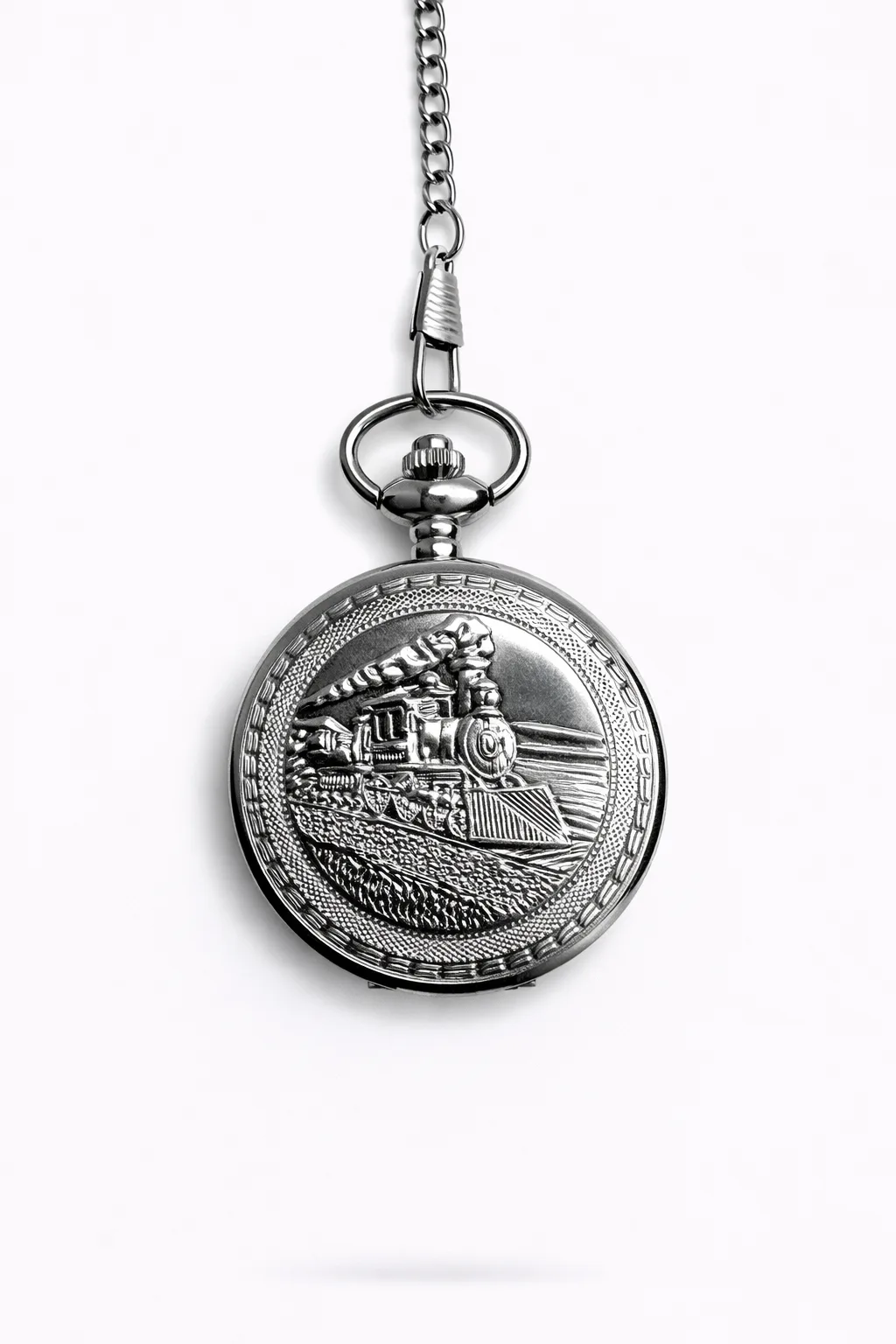 Özel Kutulu Tren Temalı Köstekli Saat