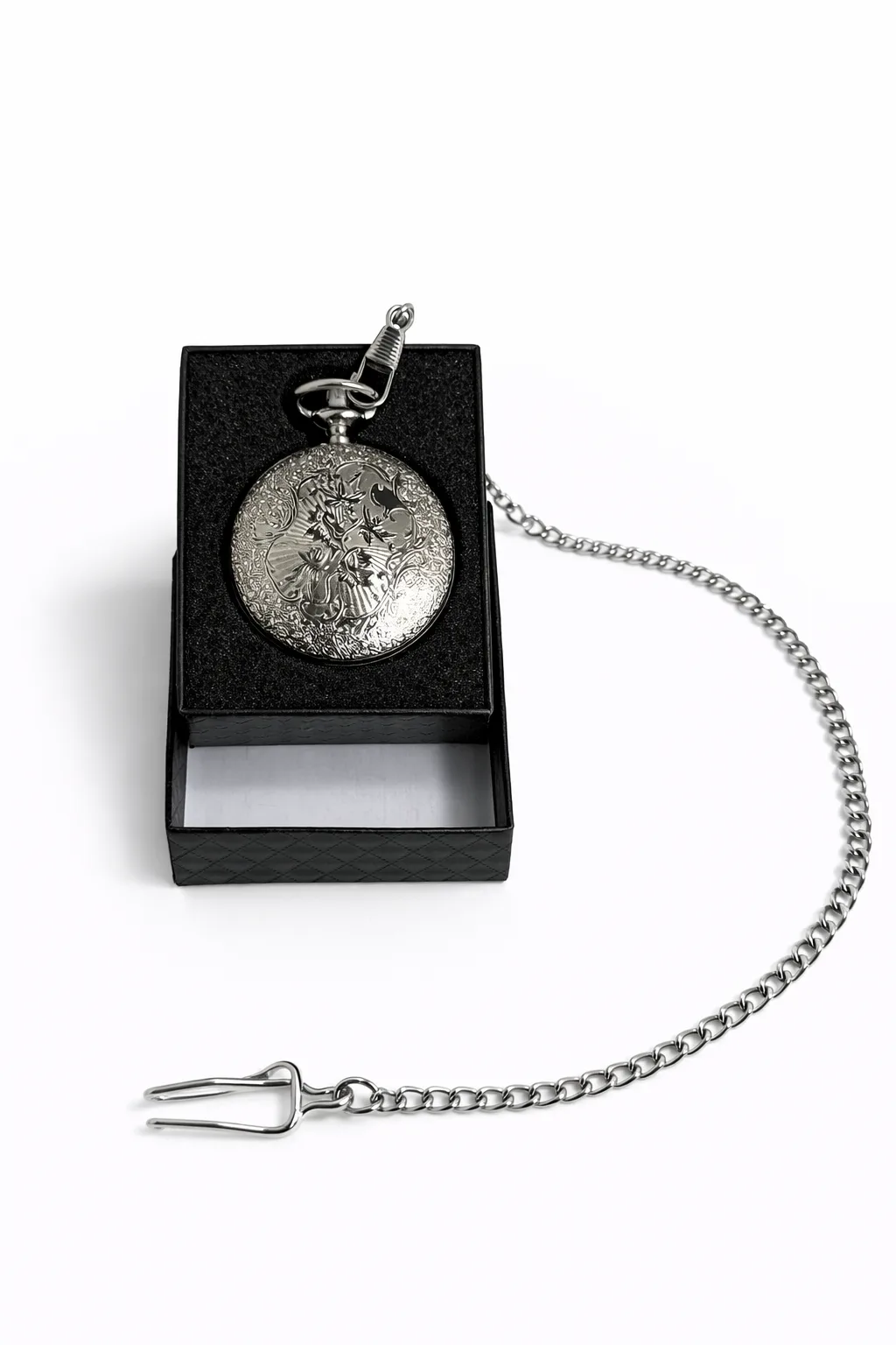 Özel Kutulu Tren Temalı Köstekli Saat