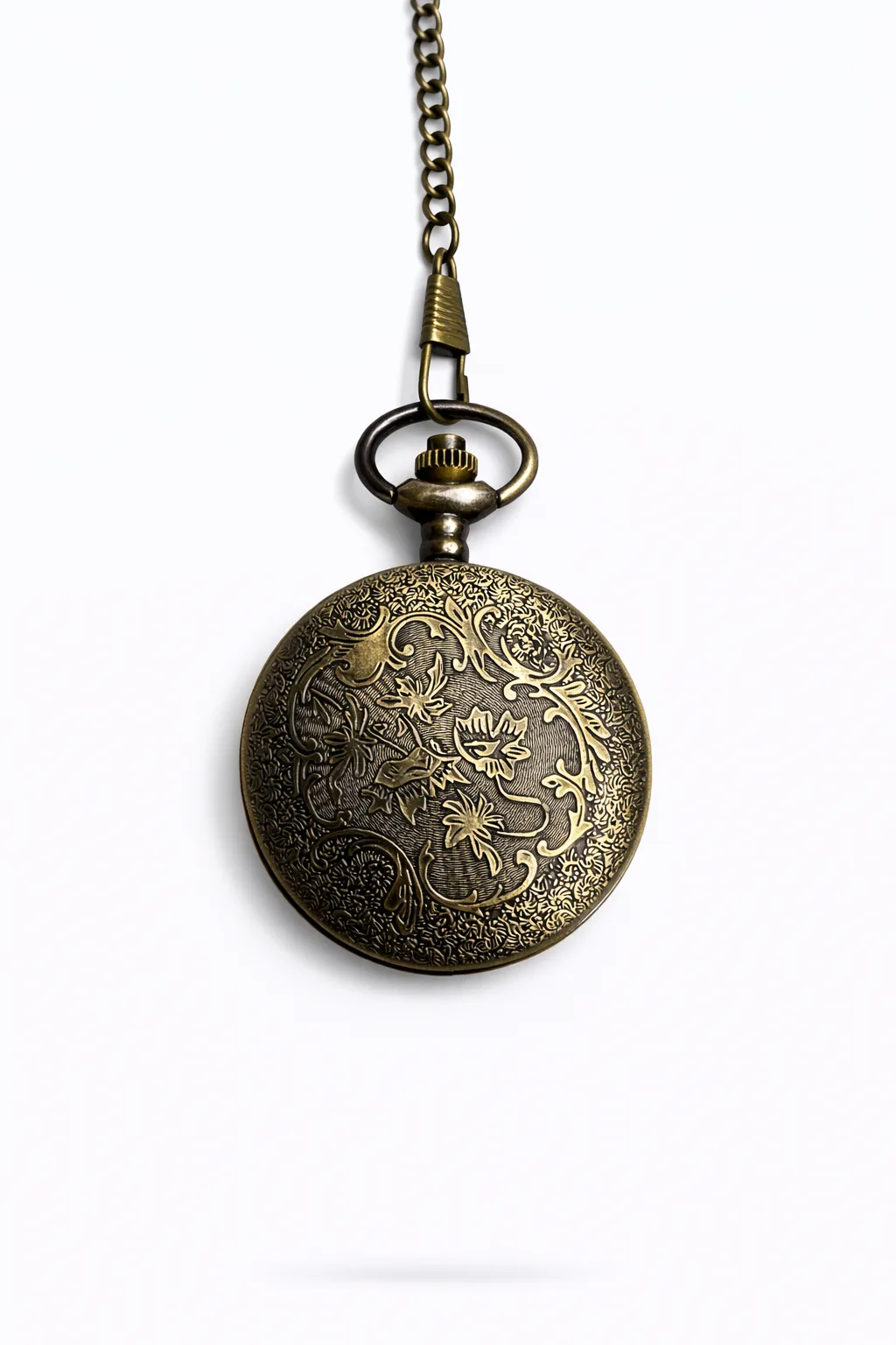 Özel Kutulu Motosiklet Figürlü Köstekli Saat – Antik Bronz Klasik Tasarım