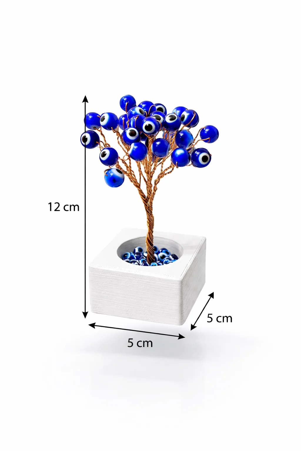 Nazar Boncuğu Enerji Ağacı – Nazar Ağacı Dekoratif Koruyucu Nazar Boncuklu Ağaç